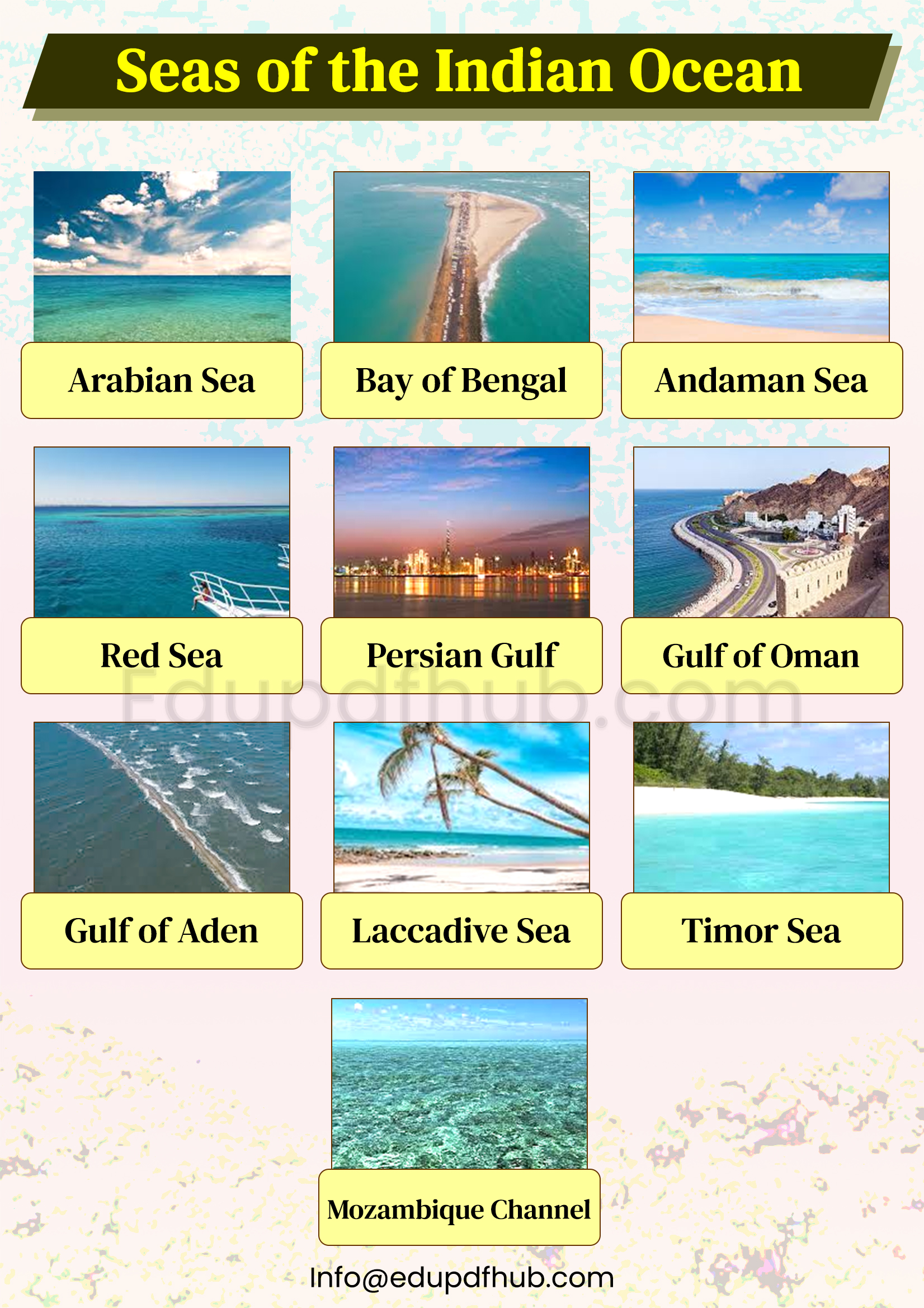 Seas of the Indian Ocean